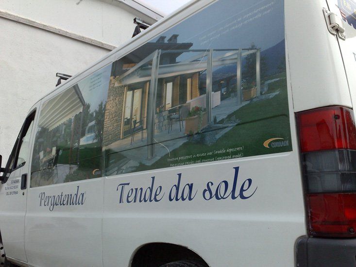 Personalizzazione fianco di automezzo