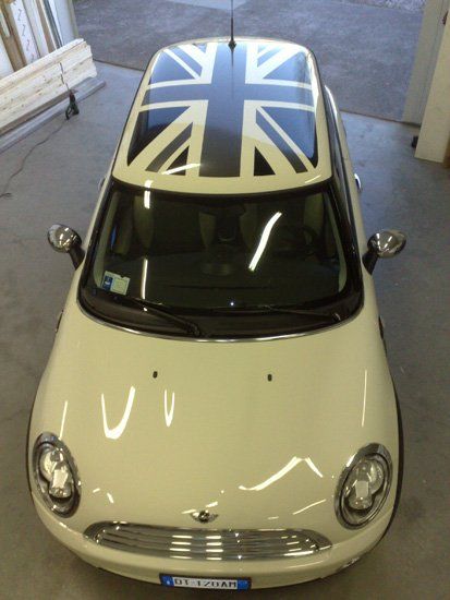 Capotte auto con car wrapping