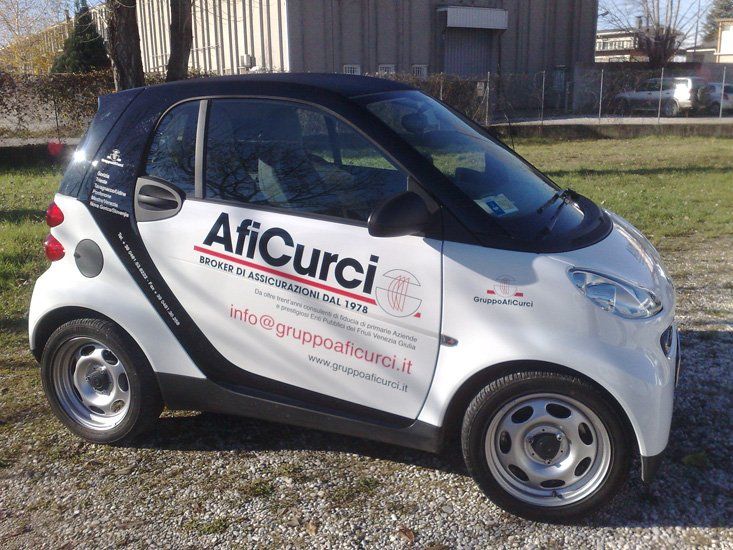 Car wrapping su Smart