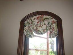 Flowery Valences - Raymonde Draperies and Window Coverings in San Diego, CA