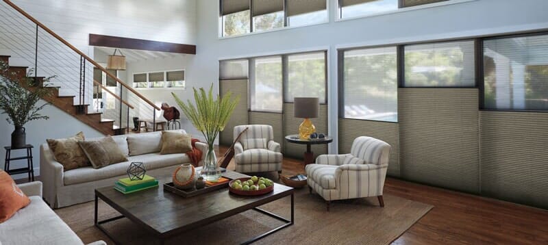 Modern Living Room - Raymonde Draperies and Window Coverings in San Diego, CA