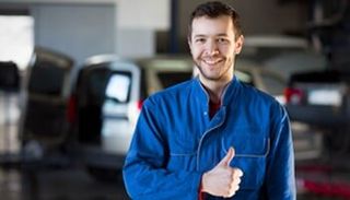 Proud worker in auto repair - Auto body repair in Butler, PA