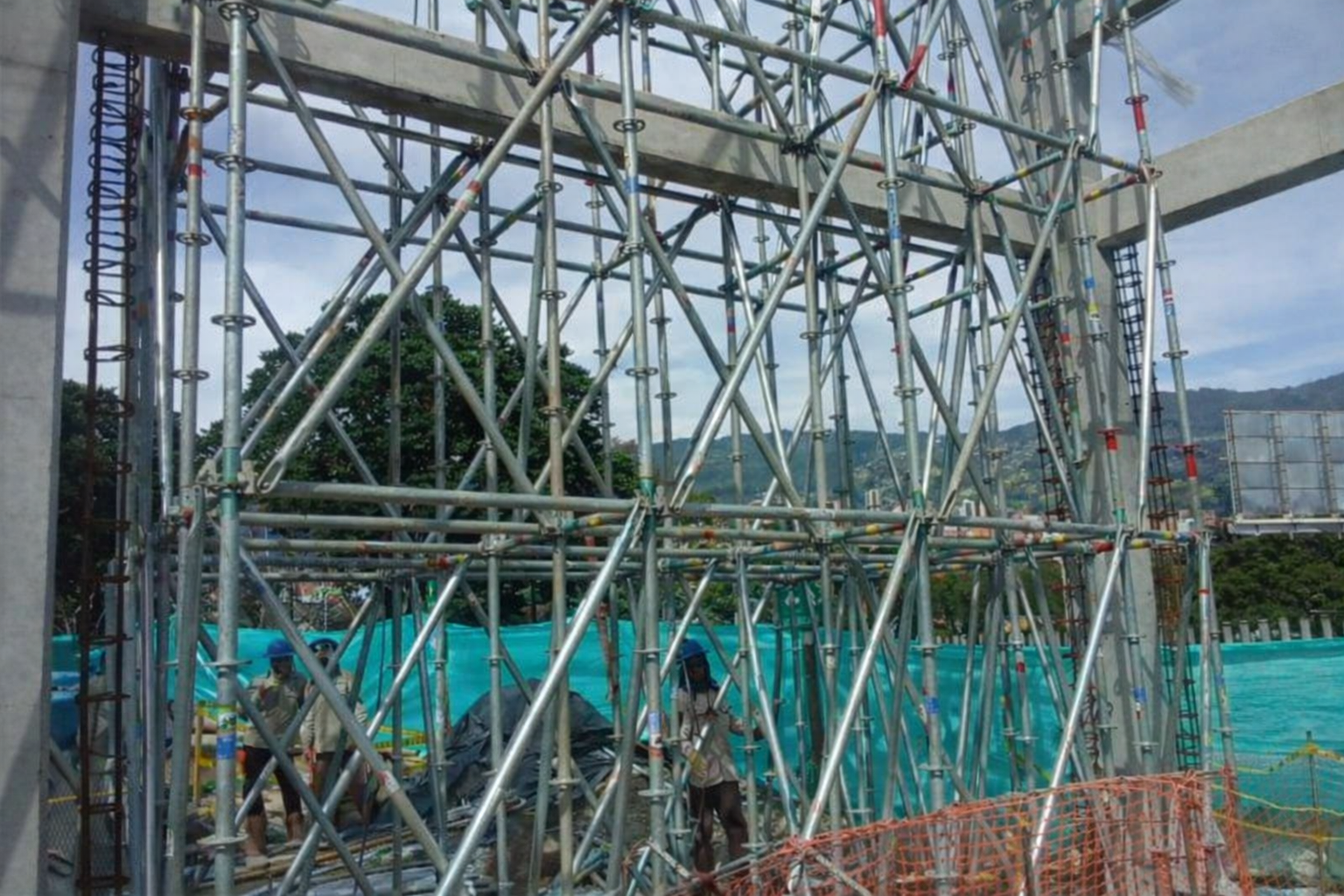 andamios multidireccionales