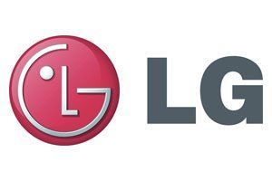 The lg logo is a red circle with the letter l on it.