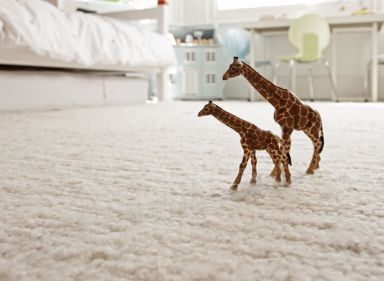 New carpet flooring in childs room in Cranbourne