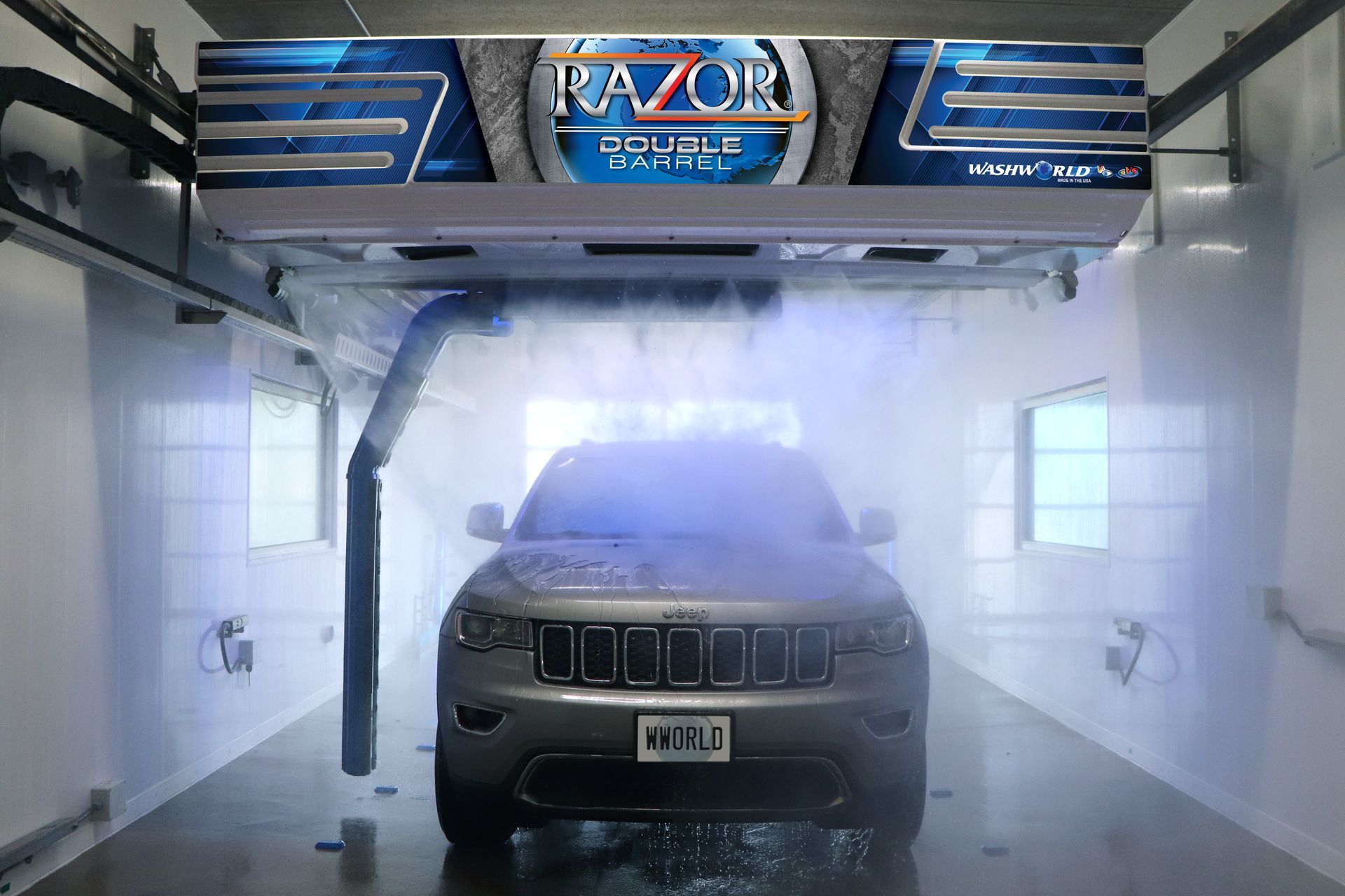 Washworld Razor Double Barrel Car Wash