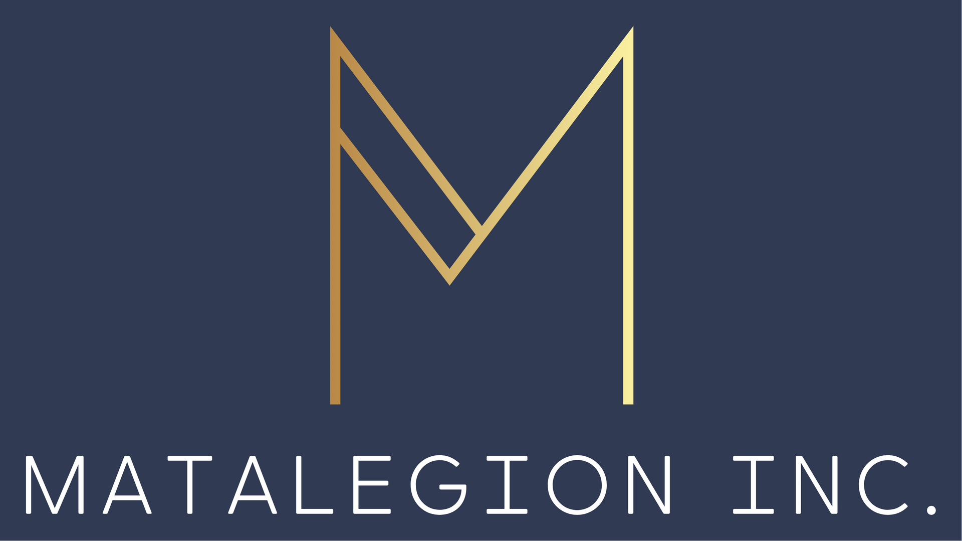 Gold logo with bLK BG