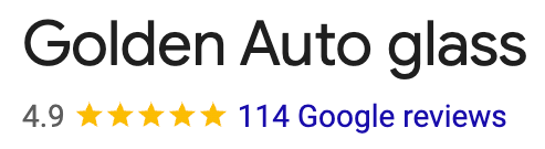 Golden Auto Glass 4.9 Star Google Rating