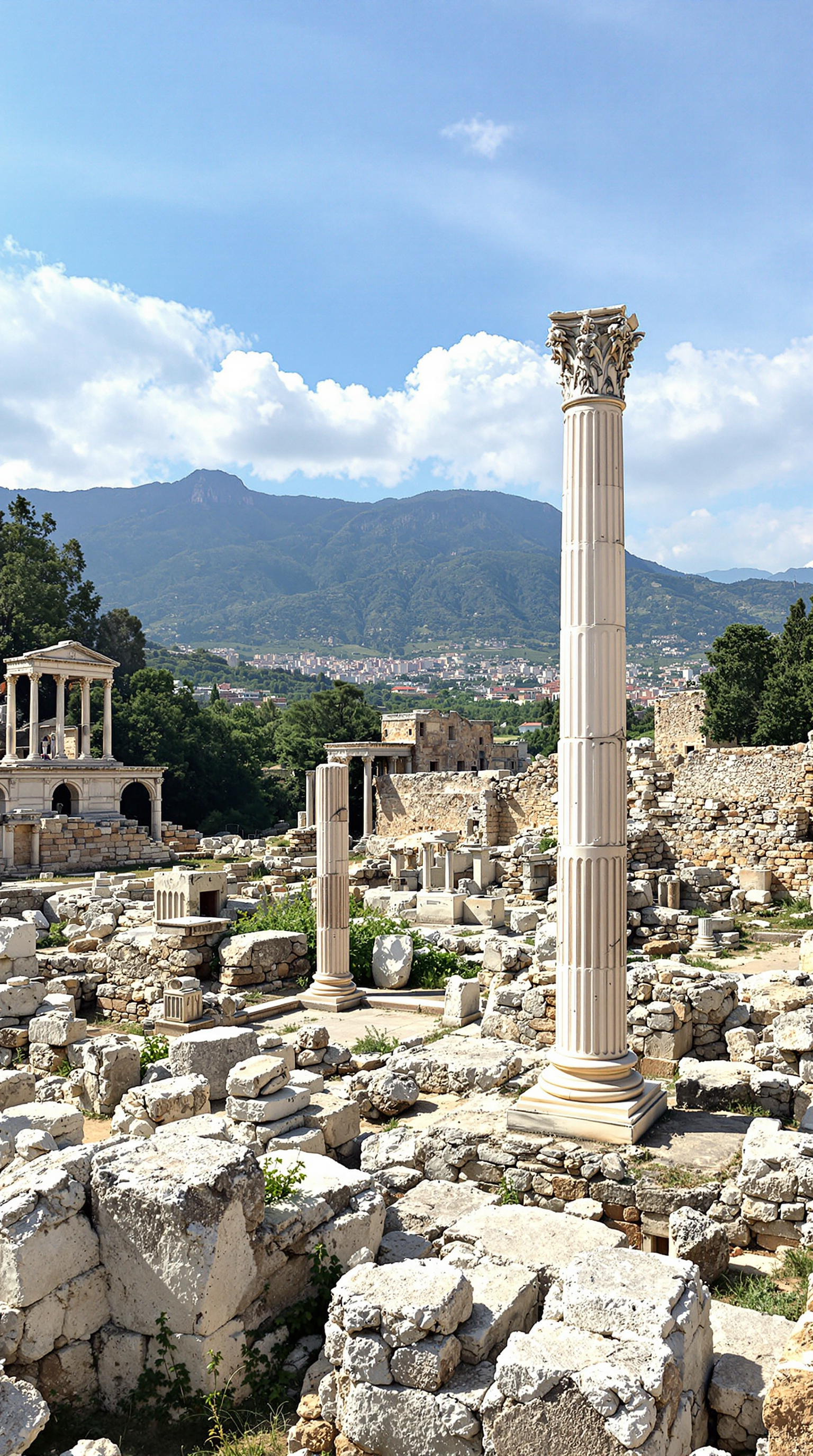 Ruins of Aphrodisias in Turkey.