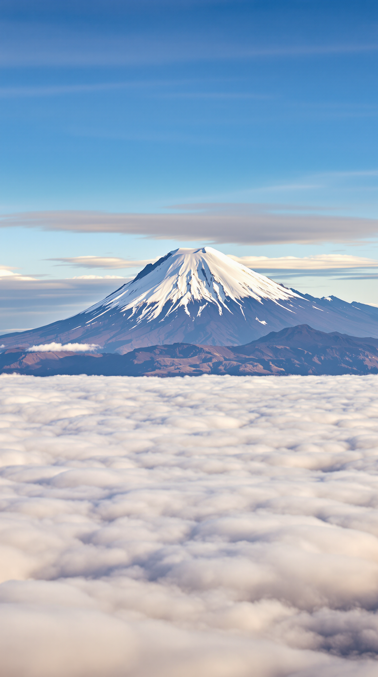 Majestic view of Mount Ararat in Turkey.