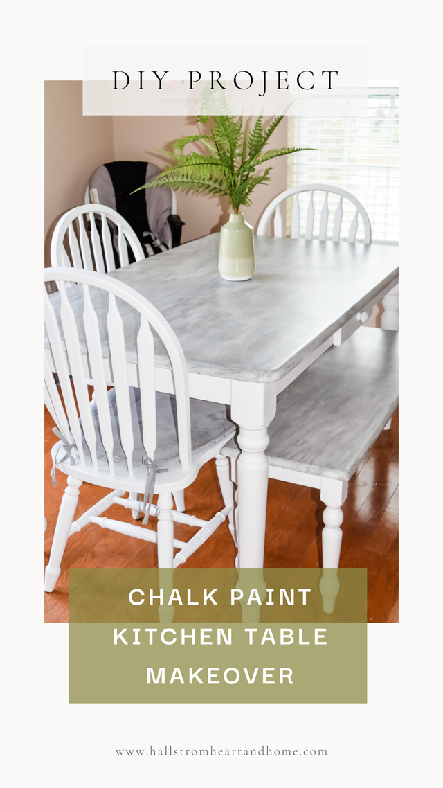 White Painted Dining Table