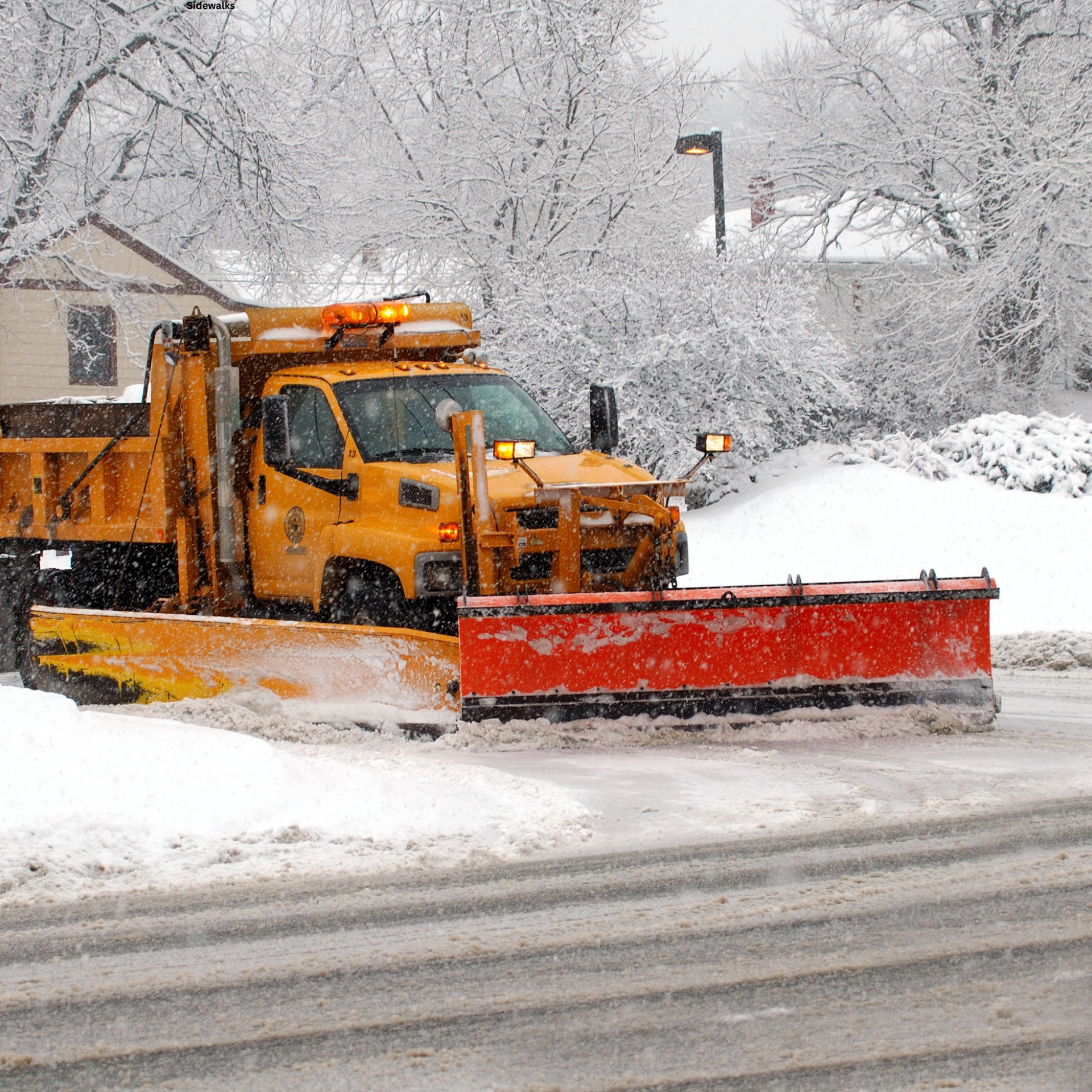 On call snow removal services