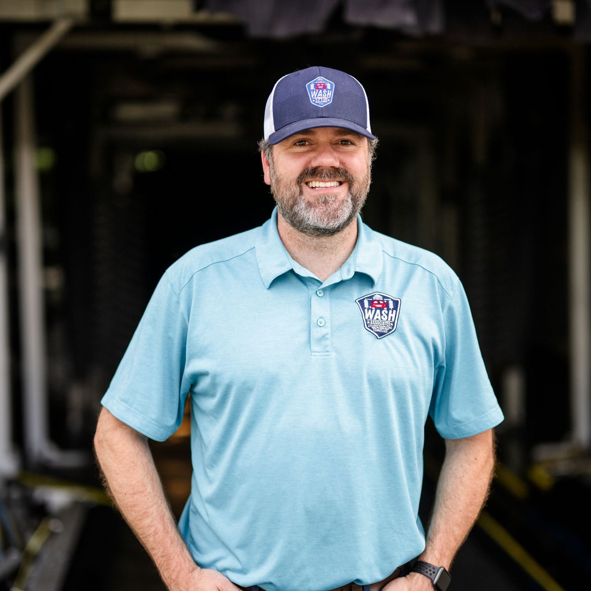 Owner Brian Snyder Pictured in front of the Car Wash