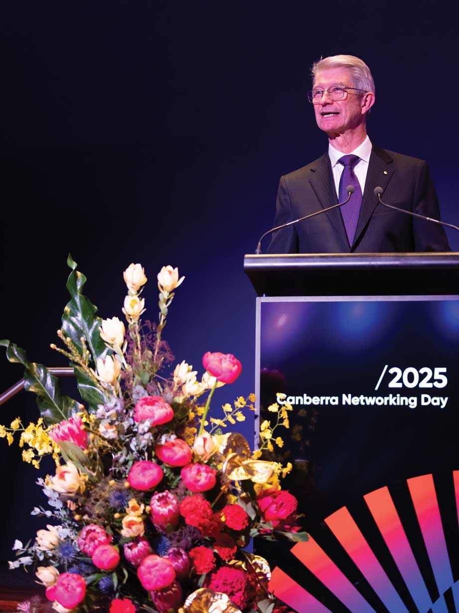 event branding design, graphic design,  Canberra networking event acbc