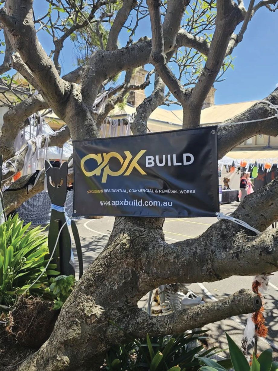 vinyl banner corporate logo design