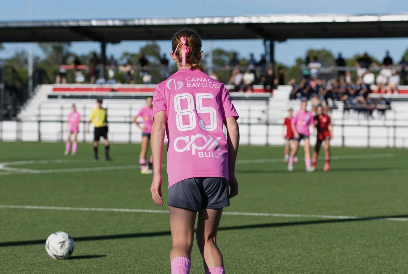 logo on jersey sponsorship corporate logo Leichhardt soccer team