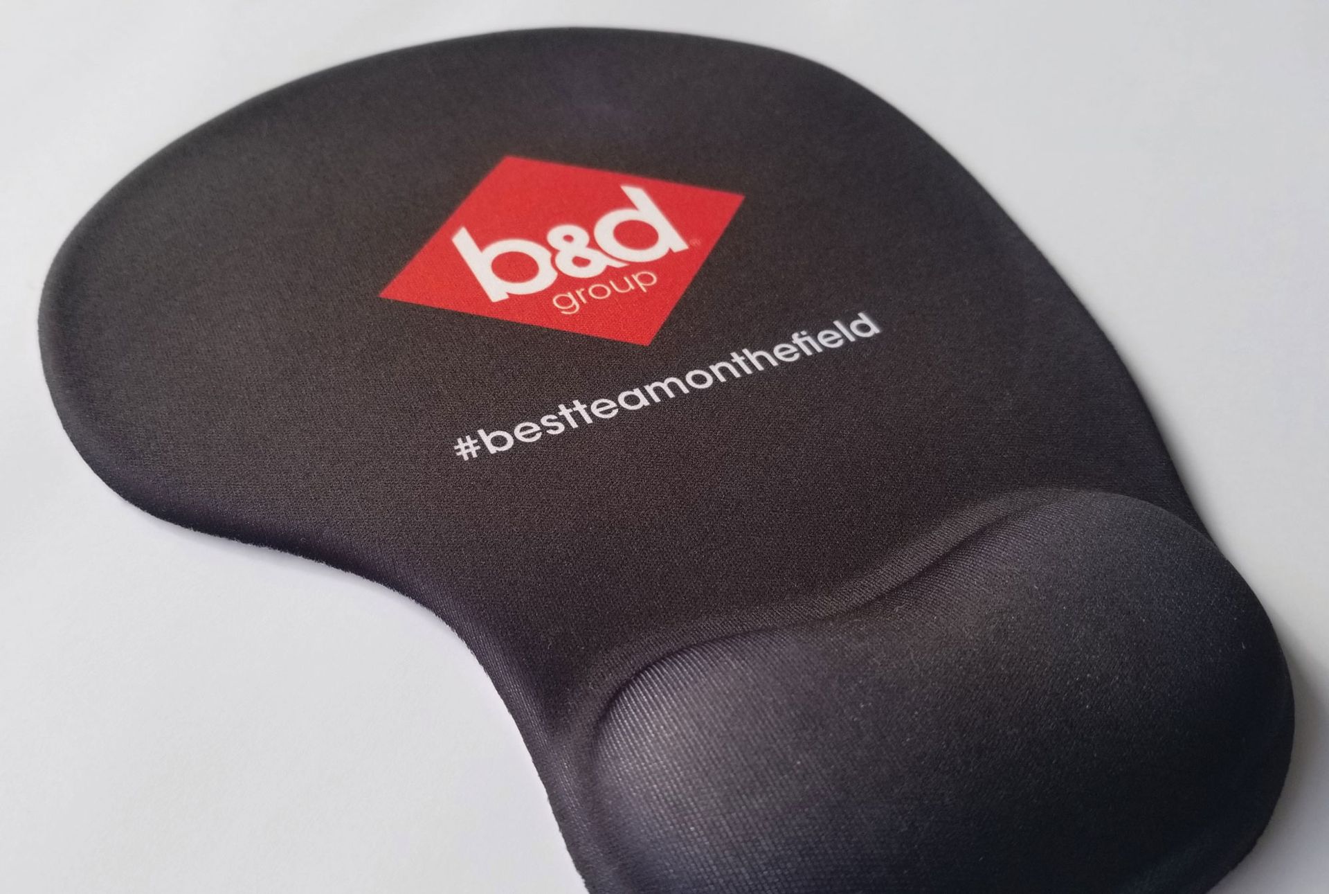bnd, corporate promo printing, custom mouse pad, logo on mouse pad, Sydney graphic designer, Sydney print supplier