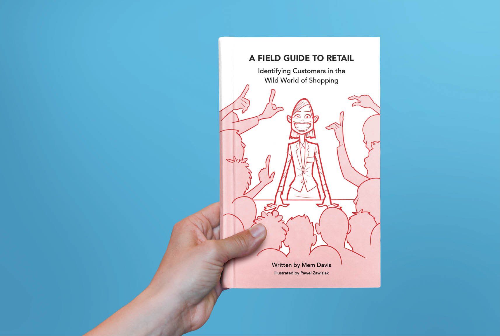 Sydney graphic design business, book cover designer, book cover design, design and print, a field guide to retail