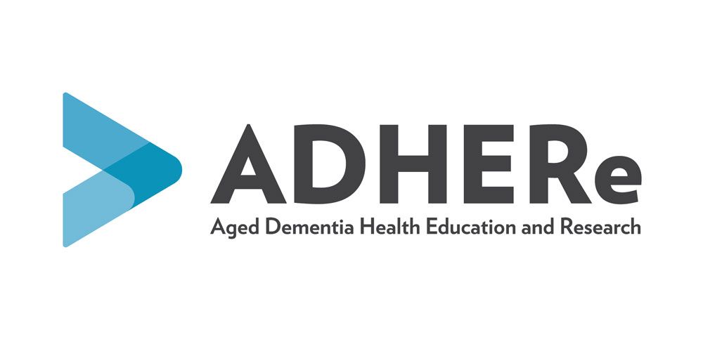 adhere logo