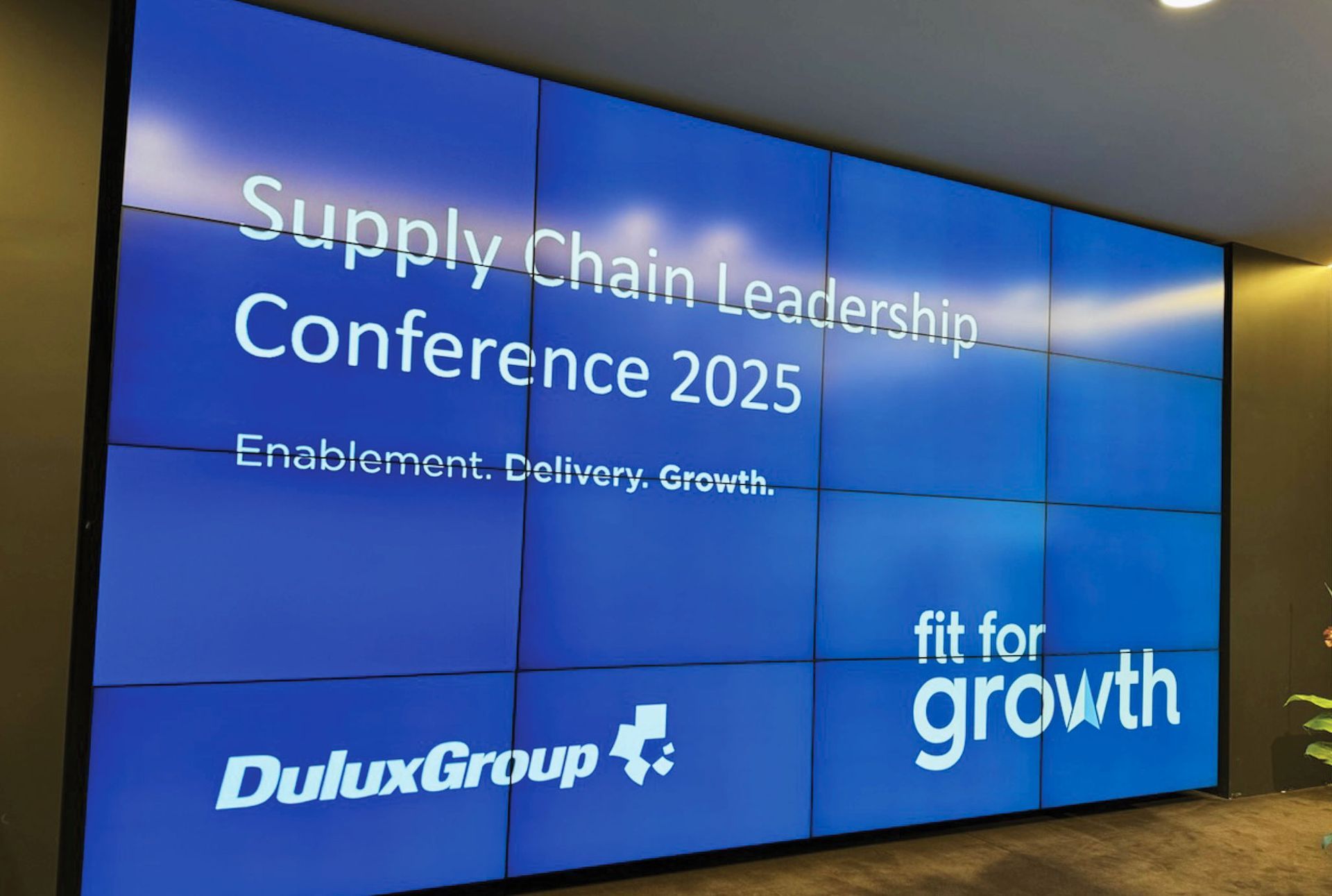dulux group supply leadership conference branding fit for growth