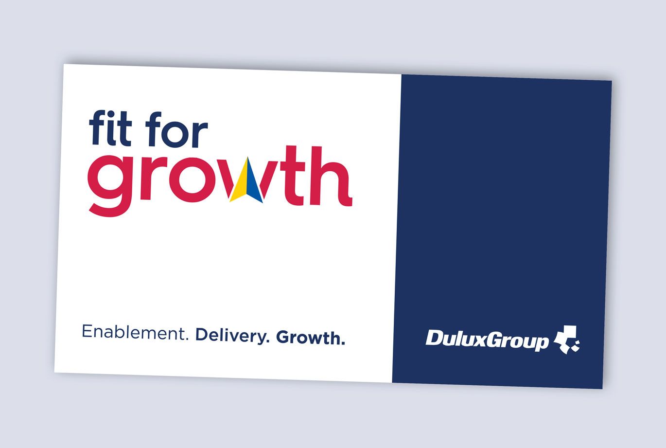 dulux conference fit for growth presentation screen design