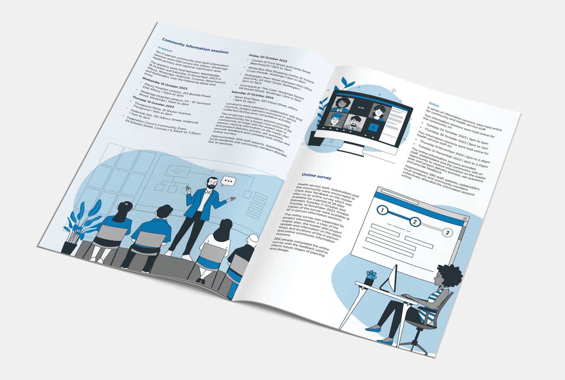 a4 document design corporate branding