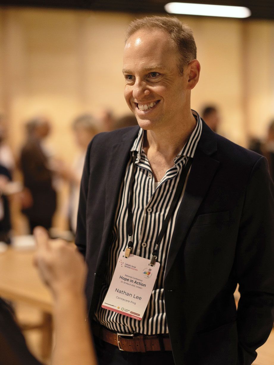 hope in action conference Sydney 2025 branding design lanyard design