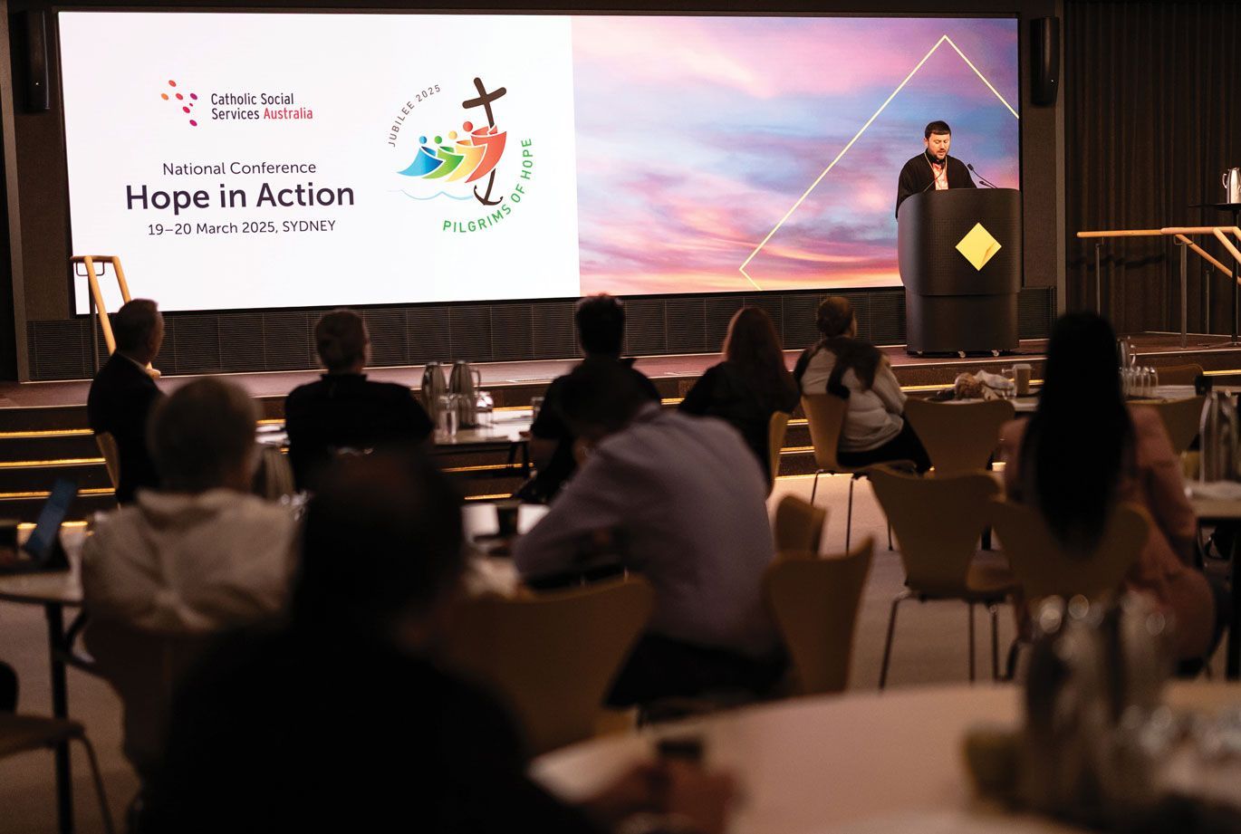 hope in action conference Sydney 2025 branding design powerpoint template
