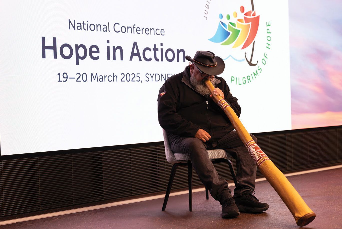 hope in action conference Sydney 2025 branding design powerpoint template