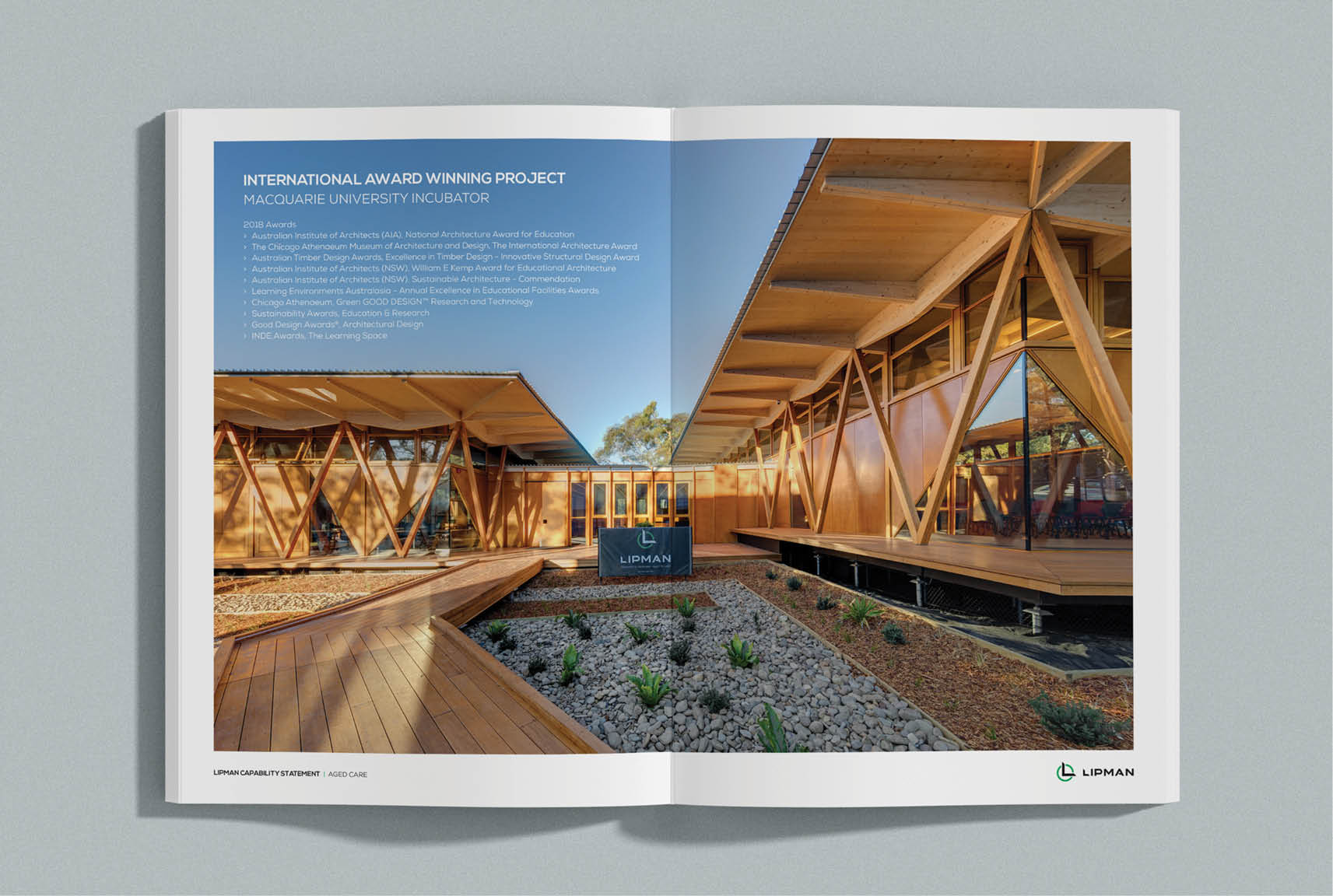 Sydney graphic design business, corporate design, a4 document design, capability statement copywriting and design