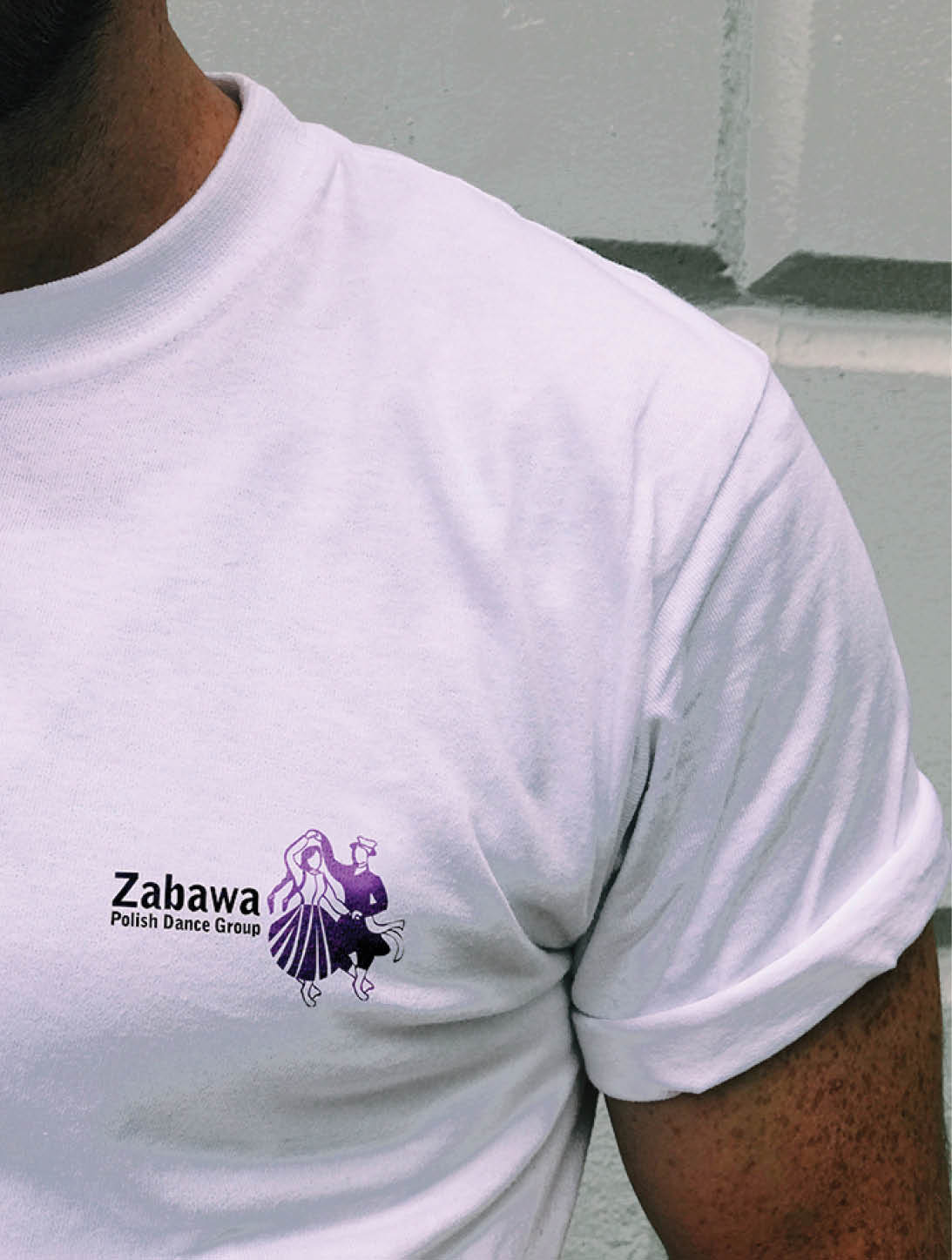 Sydney graphic design, branding, logo design, logo printing on shirt, dance logo, Australian graphic design business