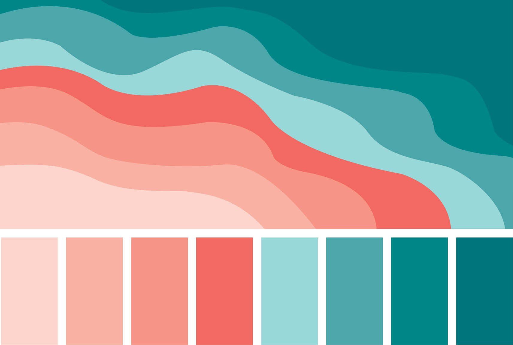 nulla nulla cafe, branding colour palette, Sydney graphic design, logo design, cafe logo, salmon colour palette