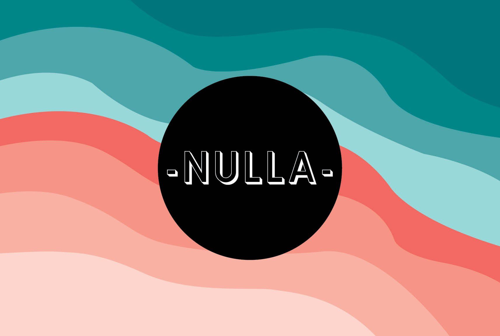 nulla nulla cafe, branding colour palette, Sydney graphic design, logo design, custom logo, sand and water colours