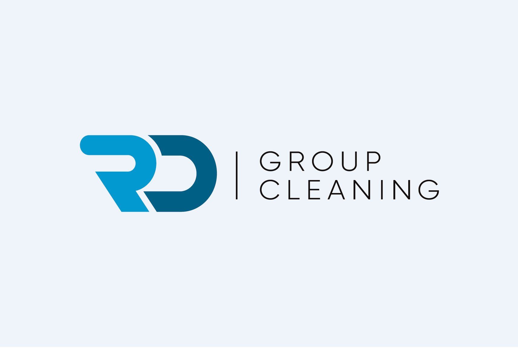 rd group cleaning, custom logo design, logo design, Sydney graphic design business, cleaning company, branding design