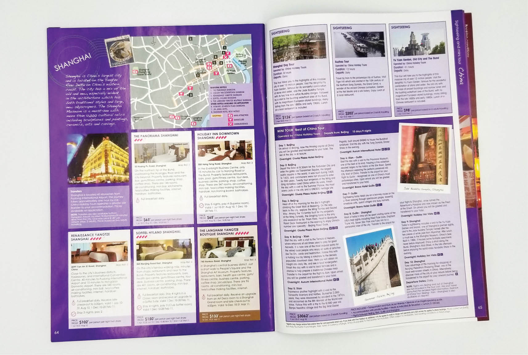 Sydney graphic design business, corporate design, travel brochure, a4 document design