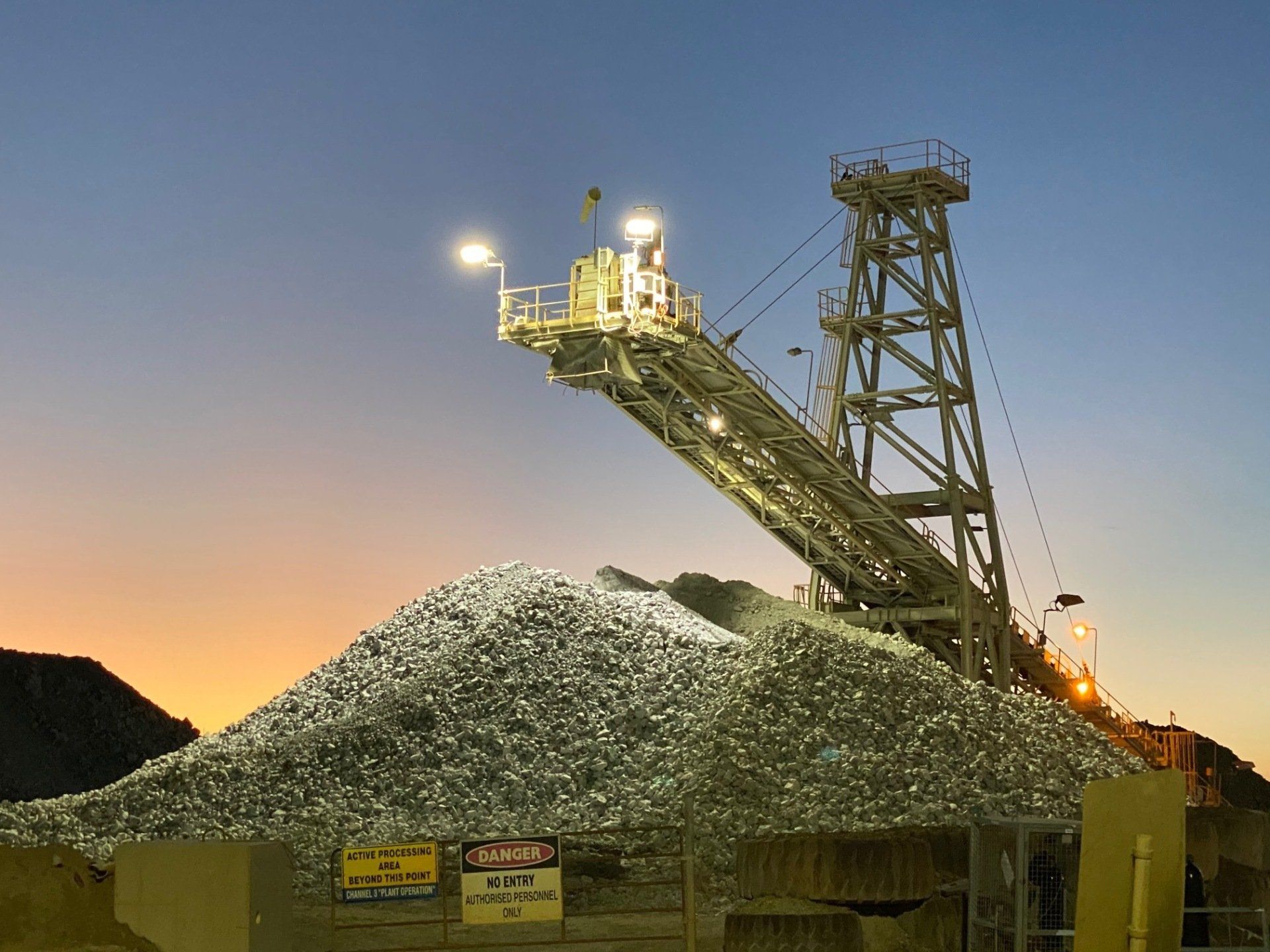 Gravel on the Construction Site— Welding in Ayr, QLD