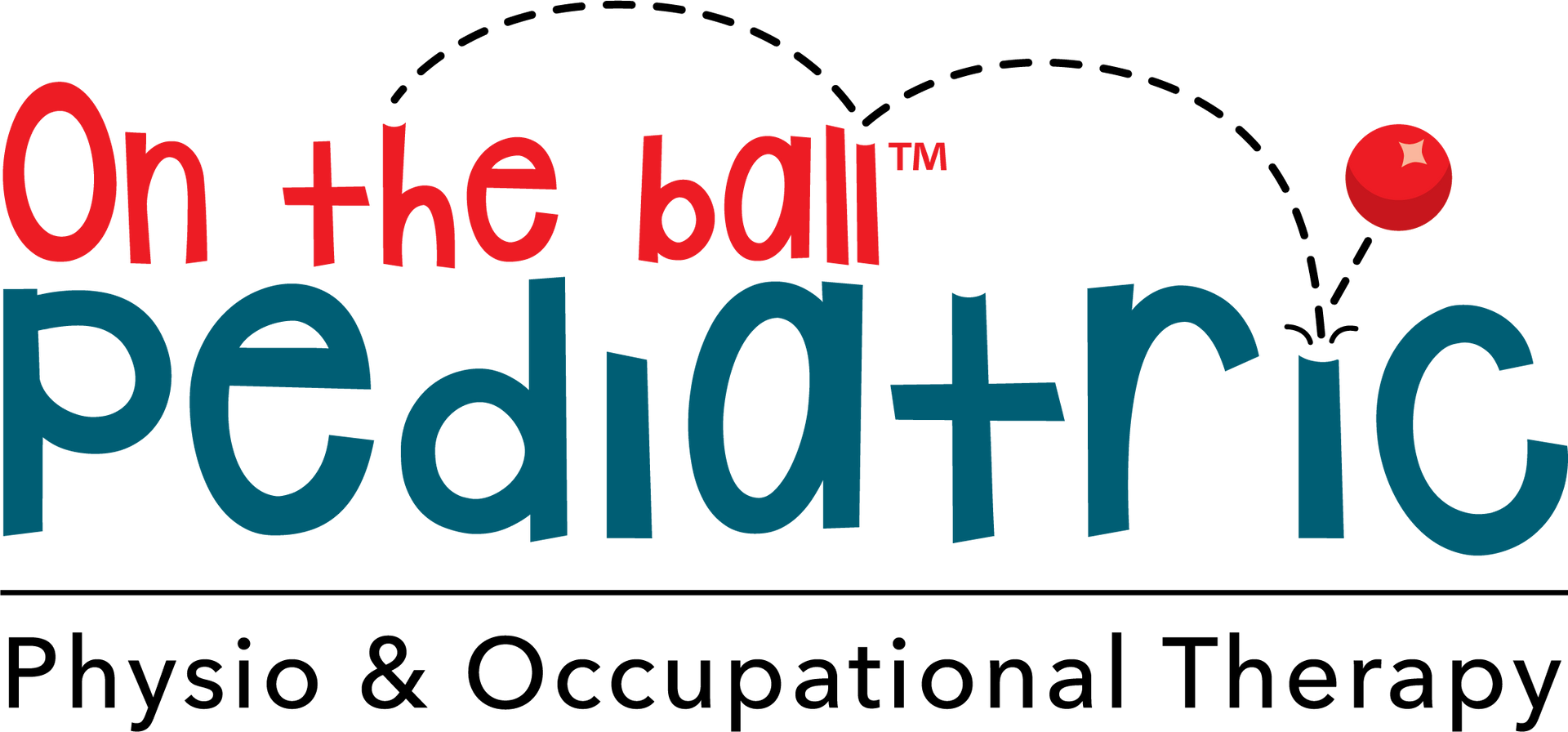 On the Ball Pediatric Physio OT Logo