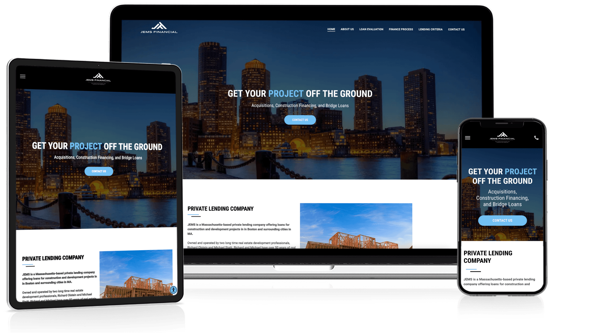 Website Design for Financial Firms