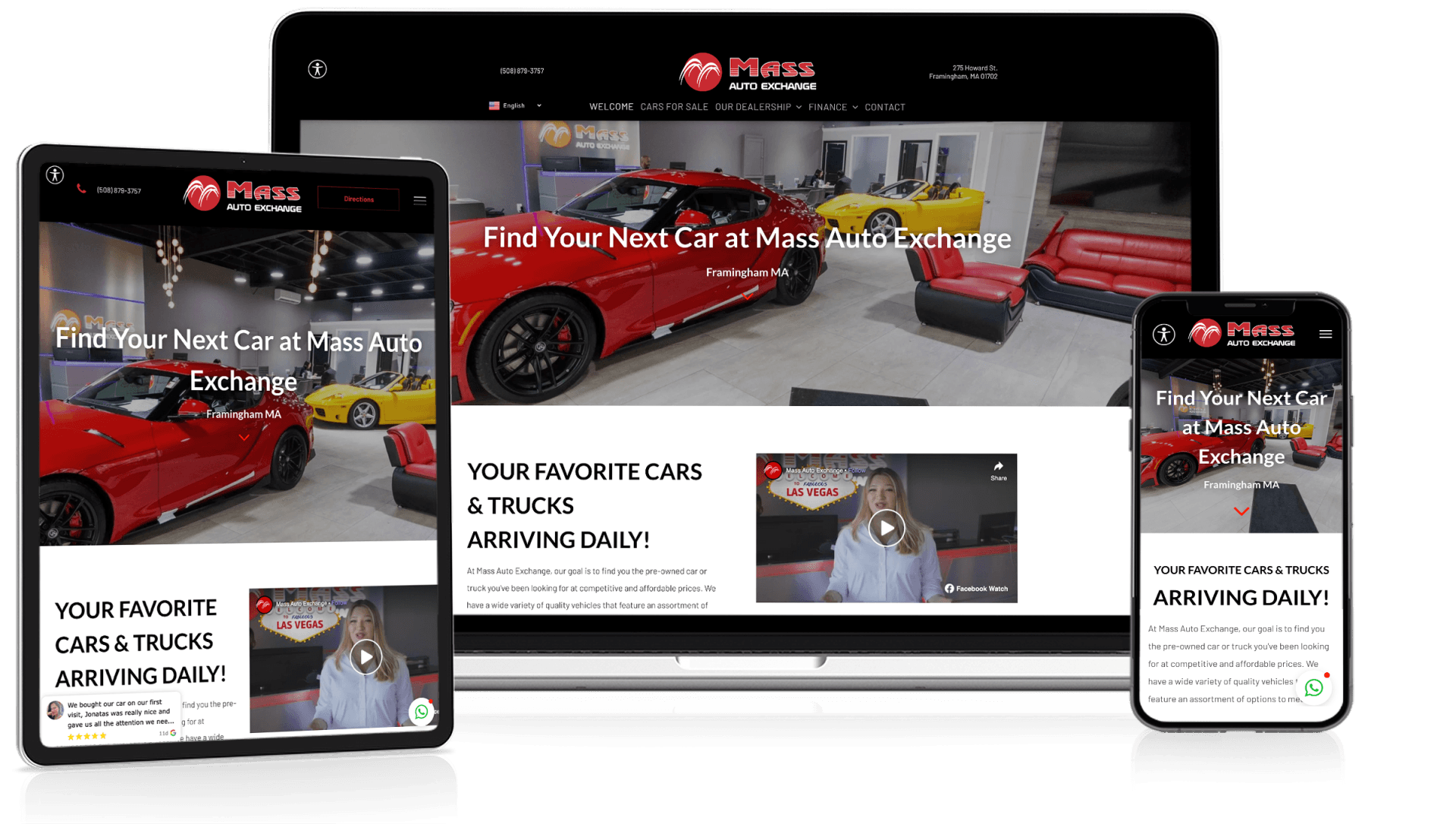 Website Design for Dealerships