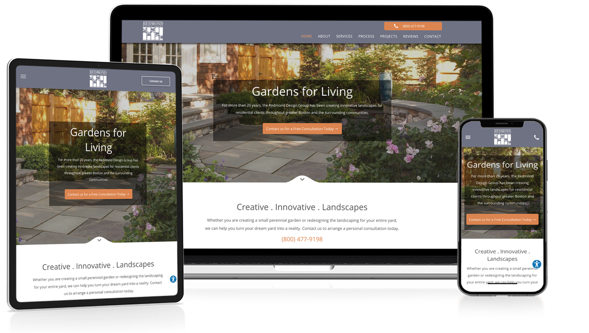 Website Design for Landscapers