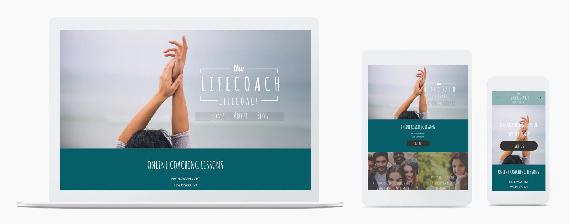 Website Design for a Life Coach