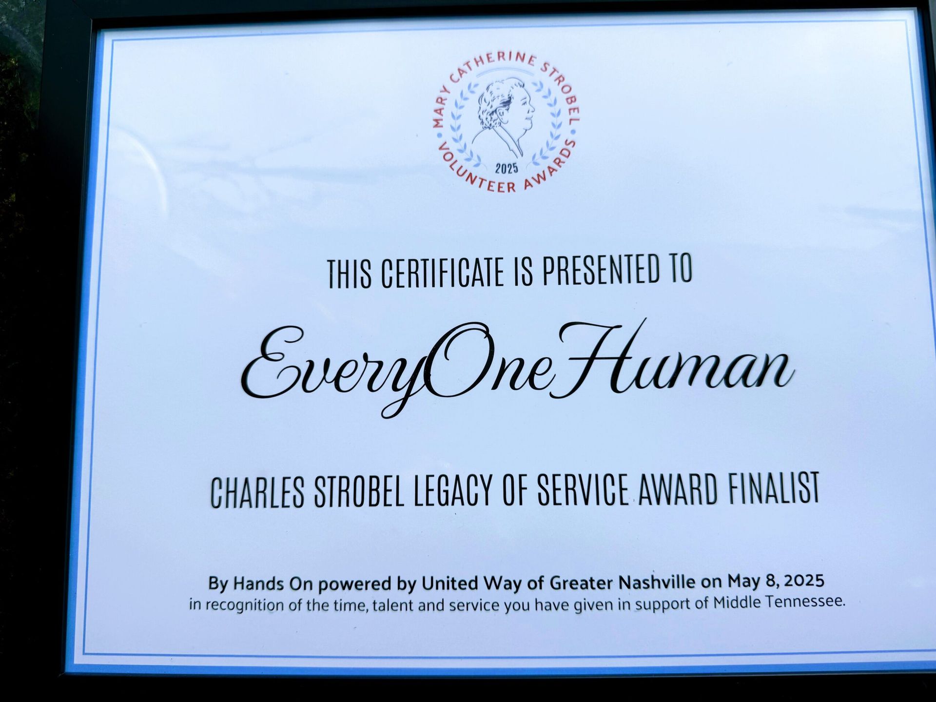 Charles Strobel Award