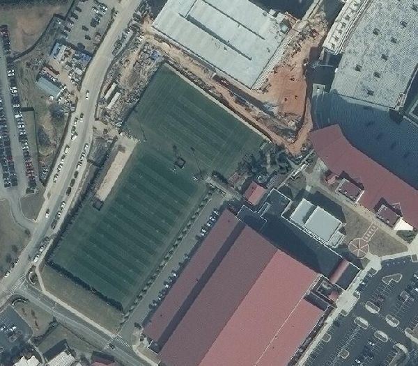 Aerial View Of A Soccer Field - Oxford, MS - Precision Engineering Corporation