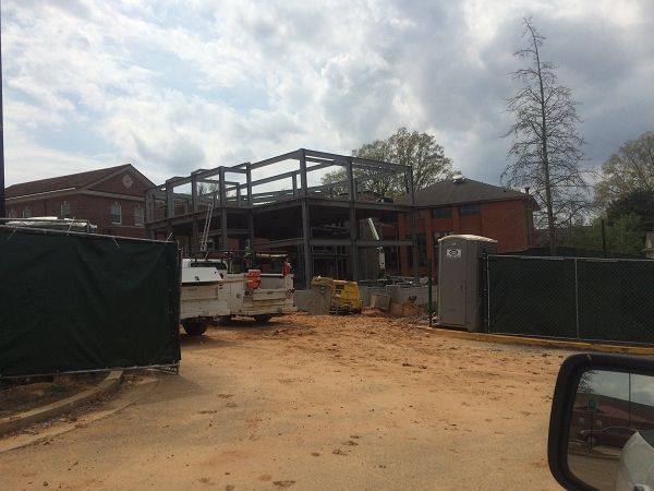 Truck Parked In Front Of A Building - Oxford, MS - Precision Engineering Corporation