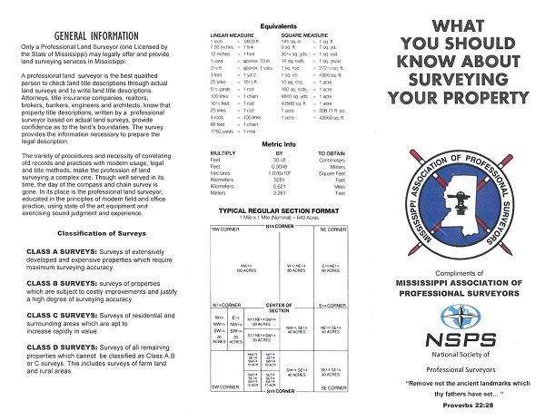 Brochure With Mississippi Association - Oxford, MS - Precision Engineering Corporation
