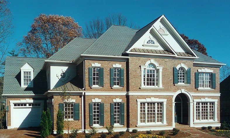 Luxury custom home - long view