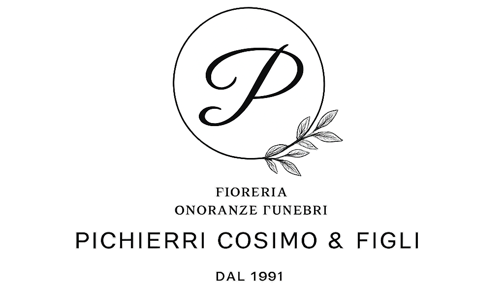 Logo dell'impresa di pompe funebri 