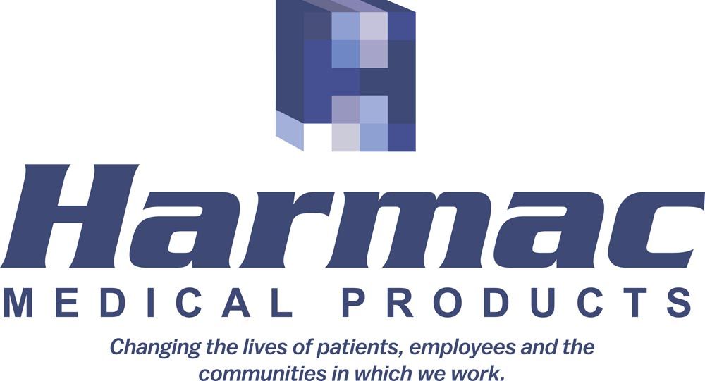 The harmac medical products logo is changing the lives of patients , employees and the communities in which we work.