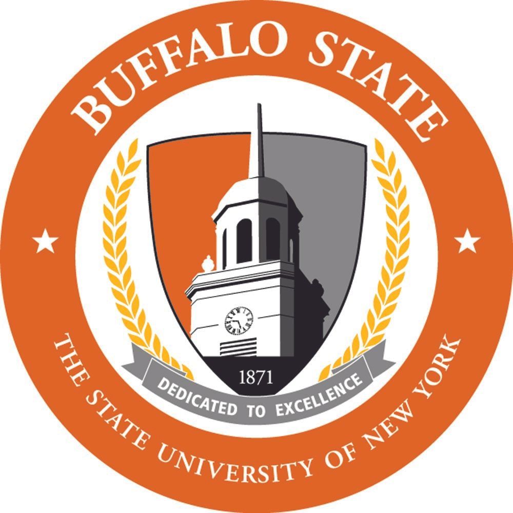 The logo for buffalo state university of new york
