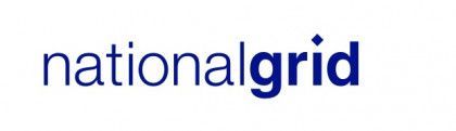 The nationalgrid logo is blue and white on a white background.